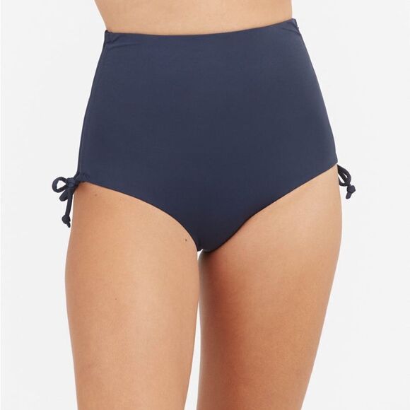 NWT-SPANX- Sunkissed Navy high rise swim bottoms- Size 2XL - Picture 1 of 10